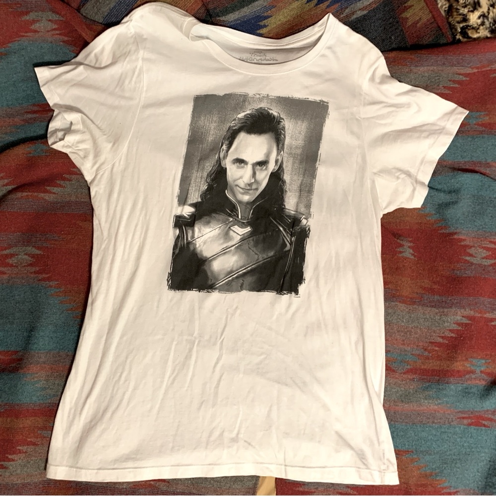 LOKI T-SHIRT / Tom Hiddleston Marvel Thor Avengers / 3X